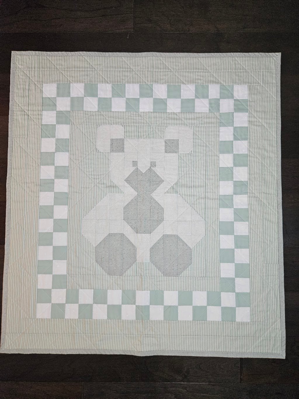 baby bear quilt