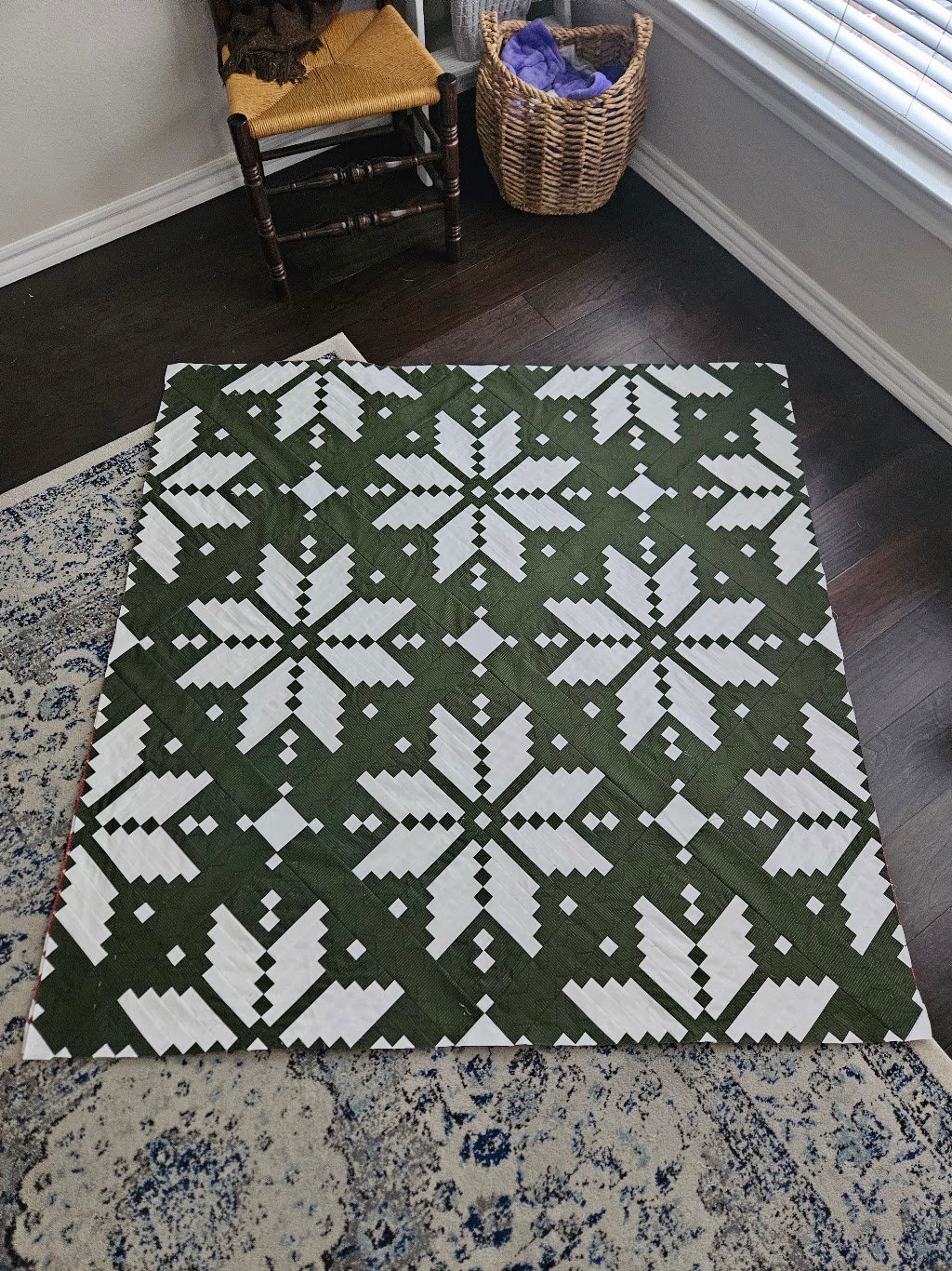 Green Nordic Quilt